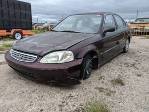 lot 7707 image: 1999 Honda Civic LX Parts Car - VIN 2HGEJ667XYH508401