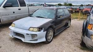 lot 7703 image: 1989 Honda CRX Parts Car- VIN 2HGED6349KH532780