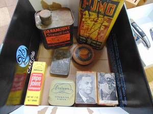 lot 2977 image: Miscellaneous Tins - 2 Printing Blocks