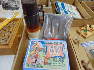lot 2988 image: Candy land Lunchbox  - Thermos brand thermos and More