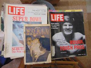 lot 3003 image: Large Lot of Life Magazines - 60s - 70s