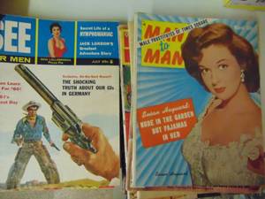 lot 3013 image: 14 Gentlemans magazines from the 70s - 80s