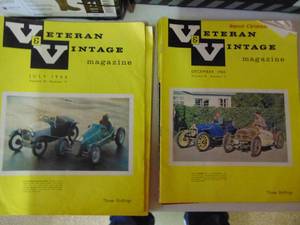lot 3014 image: Veteran and Vintage Magazines