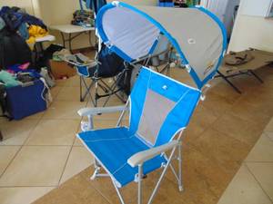 lot 3033 image: Collapsible Chair with Shade