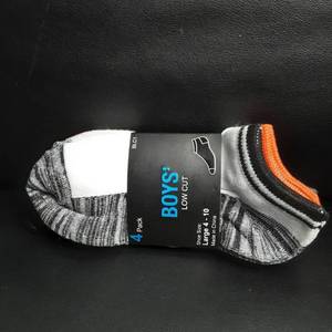 lot 359 image: Boys Low Cut Socks - Size Large 4-10