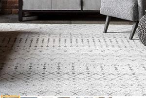 lot 5042 image: Bodrum ( 5 x 7 5 ) Grey Rug.
