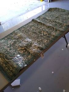 lot 5051 image: ( 72 x 24 ) green runner