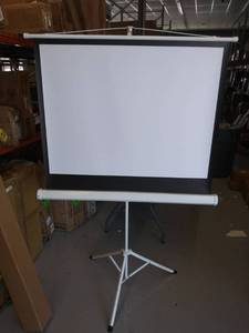 lot 5061 image: portable projector screen