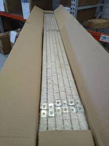 lot 5089 image: Sorbus Extra Wide - Diamond Weave Room Divider - 6 Panels