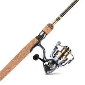lot 5110 image: Fenwick Eagle Pflueger President Spinning Combo, pole broken