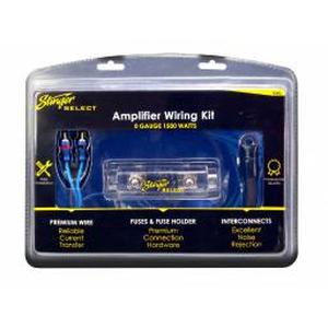 lot 5122 image: Stinger Ssk0 Select Wiring Kit With Ultra flexible Copper clad Aluminum Cables 0 Gauge