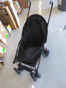 lot 5178 image: Black pet stroller