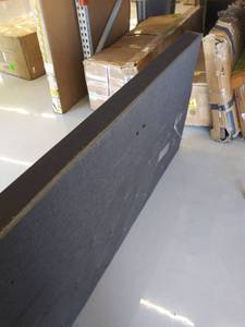 lot 5189 image: 63 upholstered headboard and bed