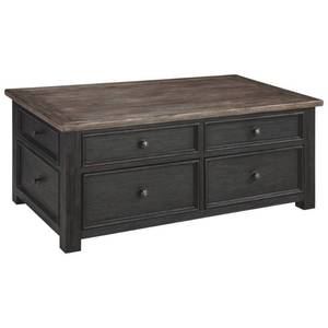 lot 5204 image: Signature Design by Ashley Tyler Creek Lift Top Cocktail Table