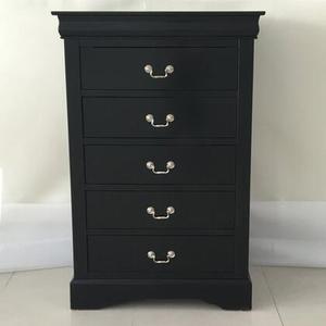 lot 5212 image: Acme Furniture Louis Philippe III Chest with Five Drawers, Multiple Finishes
