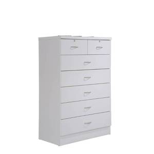 lot 5224 image: Hodedah Imports 7 Drawer Chest with Locks