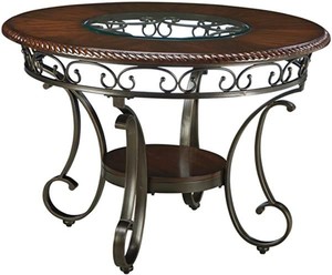 lot 5254 image: Signature Design by Ashley Glambrey Dining Room Table, Brown