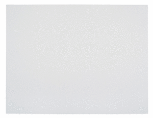 lot 5259 image: School Smart Railroad Board, 22 x 28 Inches, 6-Ply Thickness, White, Pack of 25