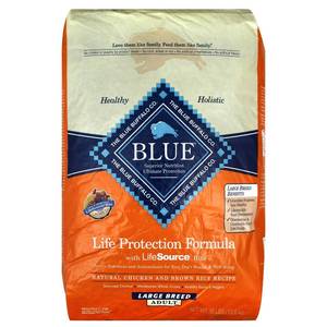 lot 5314 image: Blue Buffalo Life Protection Formula Chicken and Brown Rice Large Breed Adult Dry Dog Food, 30-lb