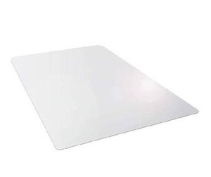 lot 5333 image: Amazonbasics Vinyl Chair Mat Protector For Hard Floors 47 X 59