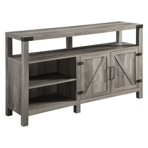 lot 5356 image: HumbleNest Farmers Market Rustic Barn Highboy TV Console
