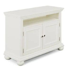 lot 5366 image: Homestyles Entertainment stand white