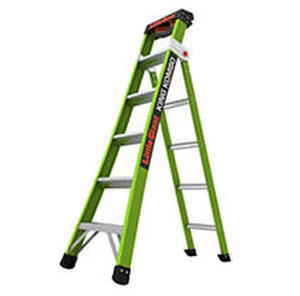 lot 2992 image: Little Giant King Kombo Pro M6 3-in-1 Fiberglass Type 1AA Ladder