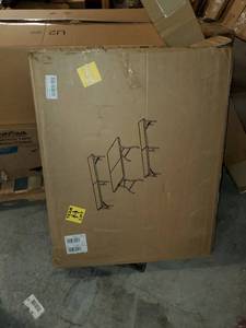 lot 2998 image: 3 Piece Folding Table and Bench Set