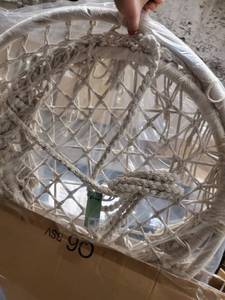 lot 7846 image: HANGING CHAIR
