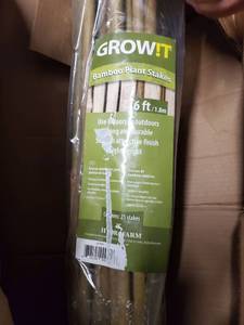 lot 7878 image: BAMBOO PLANT STAKES