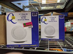 lot 5088 image: (2) Boxes 11 Inch Plates