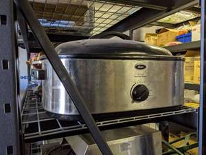 lot 5109 image: Oster 18 Quart Roaster Oven Model CKSTRS18