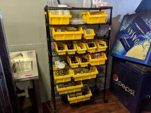 lot 5138 image: Shelving, Contents Not Included, Buyer Responsible For Removal