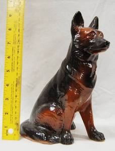lot 2892 image: German Shepherd Collectible Figurine
