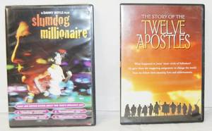 lot 2952 image: 2 DVDs   Slumdog Millionaire and Twelve Apostles