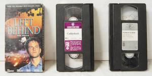 lot 2953 image: Lot of 3 VHS Movies  (Left Behind, Caddyshack, The Man and The Moon)