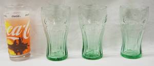 lot 2969 image: Lot of 4 Coca Cola Drinking Glasses (Collectible)