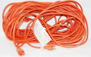 lot 2985 image: Yellow Extension Cord, 125V