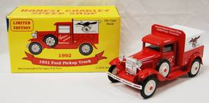 lot 4586 image: Limited Edition 1931 Ford Pick Up Truck, Die-Cast Bank