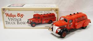 lot 4595 image: Phillips 66, Vintage Truck Bank   w Original Box