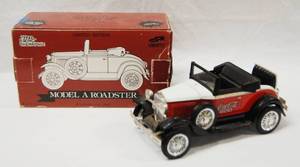 lot 4625 image: Limited Edition Model A Roadster, Lockable Coin Bank  (Die-Cast Metal)