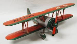 lot 4529 image: GREAT CHRISTMAS PRESENT Sky Phillips 66 Writer Airplane, (Metal)