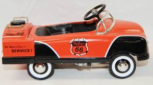 lot 4533 image: Phillips Petroleum, Pedal Car Tanker Bank, w Key, Limited Edition, First Edition (Die Cast Metal)