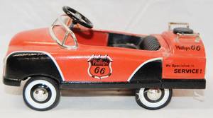 lot 4538 image: Phillips Petroleum, Pedal Car Tanker Bank, w Key, Limited Edition, First Edition (Die Cast Metal)