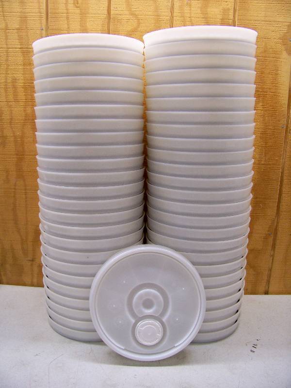 lot 1000 image: 50 Lids for 5 Gallon Buckets