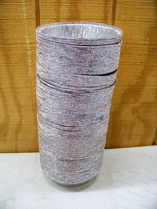 lot 1116 image: 200 Aluminum Pie Pans Takeout Containers