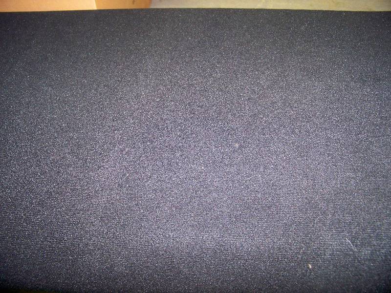 lot 1151 image: Black Rubber Backed Rug