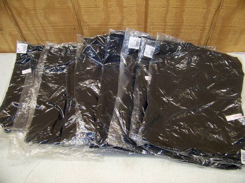 lot 1177 image: 10 Xhileration Black Peek-A-Boo Tanks Tops