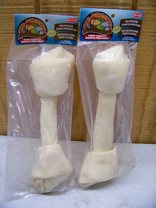 lot 1274 image: Lot of 2 Mr. Waggins Dog Bones