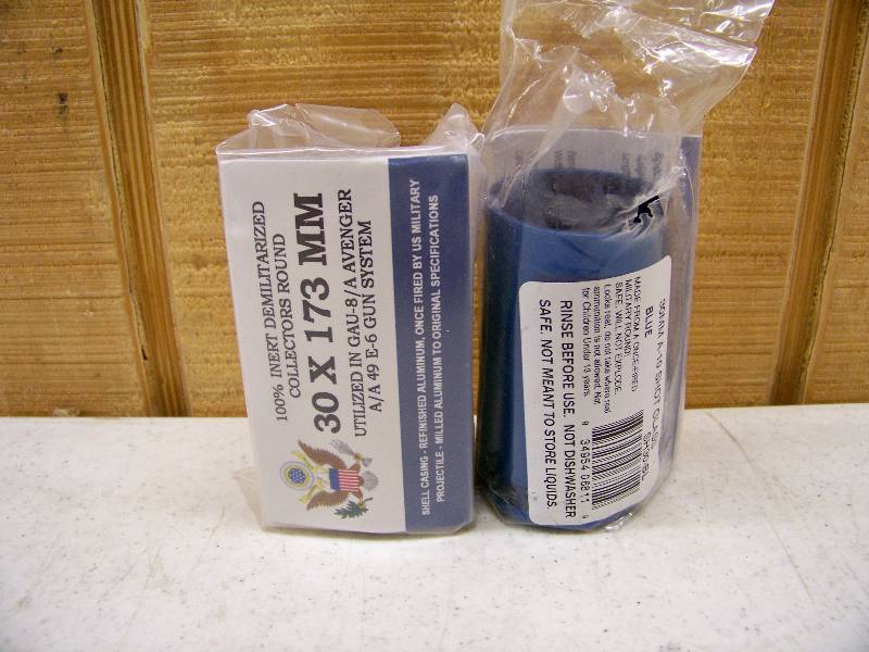 lot 1290 image: Pair of 30mm A-10 Shot Glasses